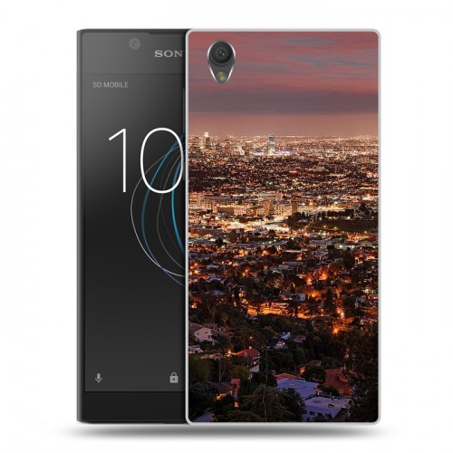 Дизайнерский пластиковый чехол для Sony Xperia L1 Лос-Анджелес