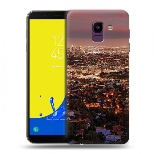 Дизайнерский пластиковый чехол для Samsung Galaxy J6 Лос-Анджелес