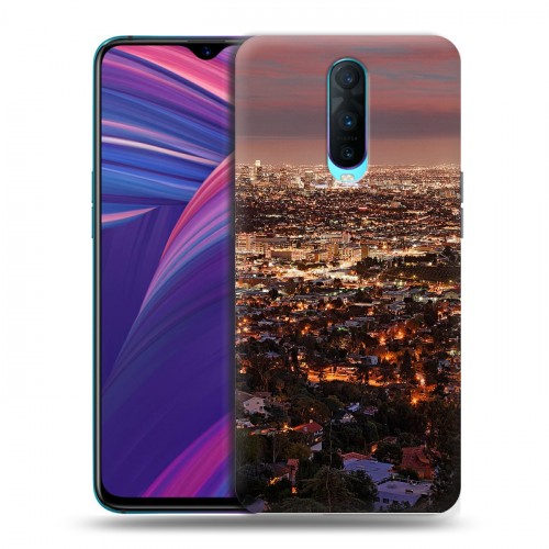 Дизайнерский пластиковый чехол для OPPO RX17 Pro Лос-Анджелес