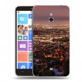 Дизайнерский пластиковый чехол для Nokia Lumia 1320 Лос-Анджелес