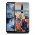 Дизайнерский пластиковый чехол для Nokia 6.1 Plus Гонконг