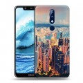 Дизайнерский силиконовый чехол для Nokia 5.1 Plus Гонконг