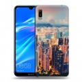 Дизайнерский пластиковый чехол для Huawei Y6 (2019) Гонконг