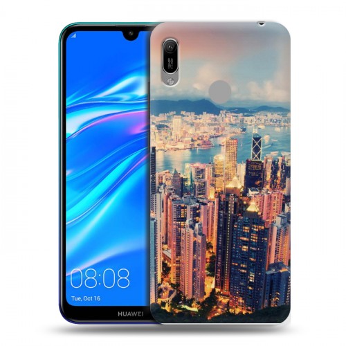 Дизайнерский пластиковый чехол для Huawei Y6 (2019) Гонконг