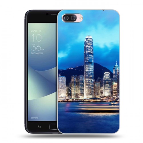 Дизайнерский пластиковый чехол для Asus ZenFone 4 Max Гонконг