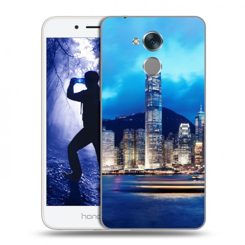 Дизайнерский пластиковый чехол для Huawei Honor 6A Гонконг