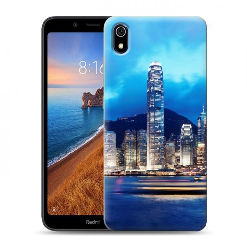 Дизайнерский силиконовый чехол для Xiaomi RedMi 7A Гонконг