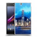 Дизайнерский пластиковый чехол для Sony Xperia Z Ultra  Гонконг