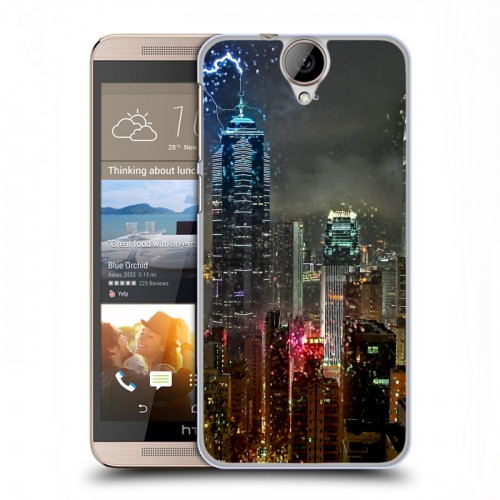 Дизайнерский силиконовый чехол для HTC One E9+ Гонконг