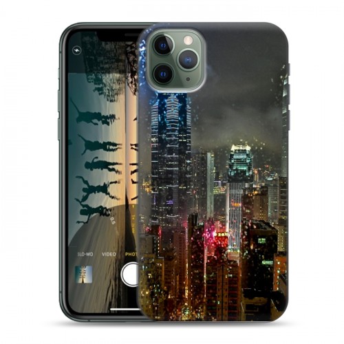 Дизайнерский пластиковый чехол для Iphone 11 Pro Max Гонконг