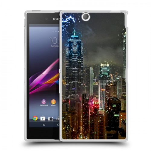 Дизайнерский пластиковый чехол для Sony Xperia Z Ultra  Гонконг