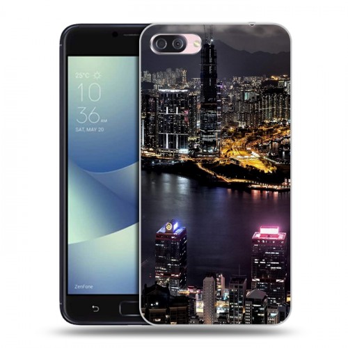 Дизайнерский пластиковый чехол для Asus ZenFone 4 Max Гонконг