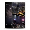 Дизайнерский силиконовый с усиленными углами чехол для Sony Xperia XA2 Гонконг
