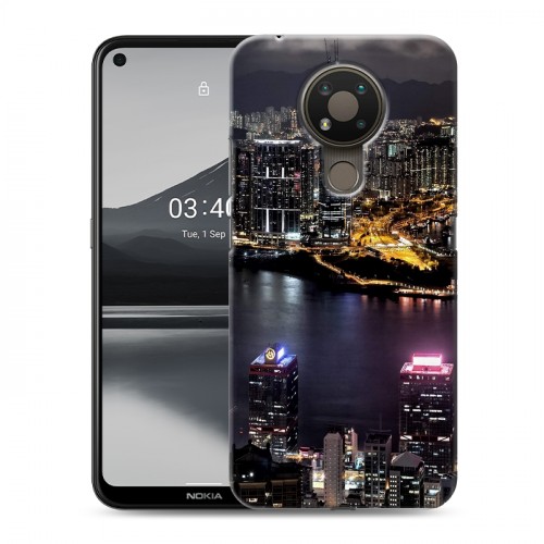 Дизайнерский пластиковый чехол для Nokia 3.4 Гонконг