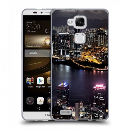 Дизайнерский силиконовый чехол для Huawei Ascend Mate 7 Гонконг