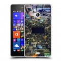 Дизайнерский пластиковый чехол для Microsoft Lumia 540 Гонконг