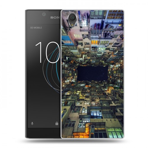 Дизайнерский пластиковый чехол для Sony Xperia L1 Гонконг