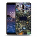 Дизайнерский пластиковый чехол для Nokia 7 Plus Гонконг