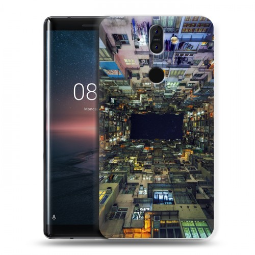 Дизайнерский силиконовый чехол для Nokia 8 Sirocco Гонконг