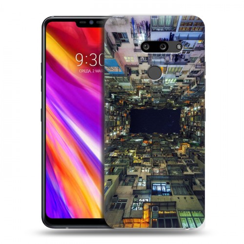 Дизайнерский пластиковый чехол для LG G8 ThinQ Гонконг