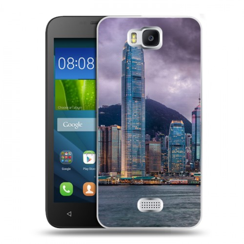Дизайнерский пластиковый чехол для Huawei Y5c Гонконг