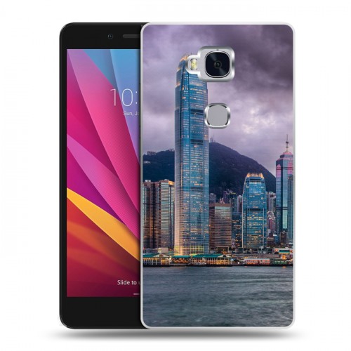 Дизайнерский силиконовый чехол для Huawei Honor 5X Гонконг