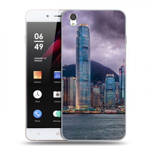 Дизайнерский пластиковый чехол для OnePlus X Гонконг