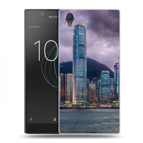 Дизайнерский пластиковый чехол для Sony Xperia L1 Гонконг