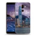 Дизайнерский пластиковый чехол для Nokia 7 Plus Гонконг