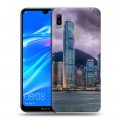 Дизайнерский пластиковый чехол для Huawei Y6 (2019) Гонконг