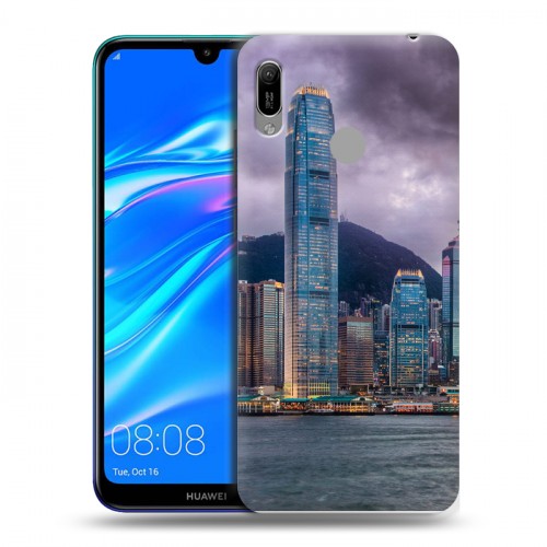 Дизайнерский пластиковый чехол для Huawei Y6 (2019) Гонконг
