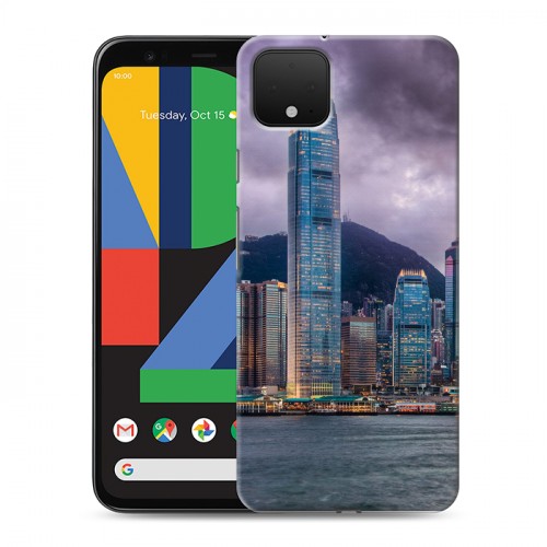 Дизайнерский силиконовый чехол для Google Pixel 4 XL Гонконг