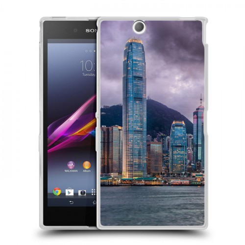 Дизайнерский пластиковый чехол для Sony Xperia Z Ultra  Гонконг