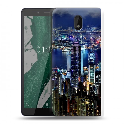 Дизайнерский силиконовый чехол для Nokia 1 Plus Гонконг