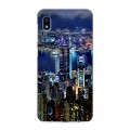 Дизайнерский пластиковый чехол для Samsung Galaxy A10 Гонконг