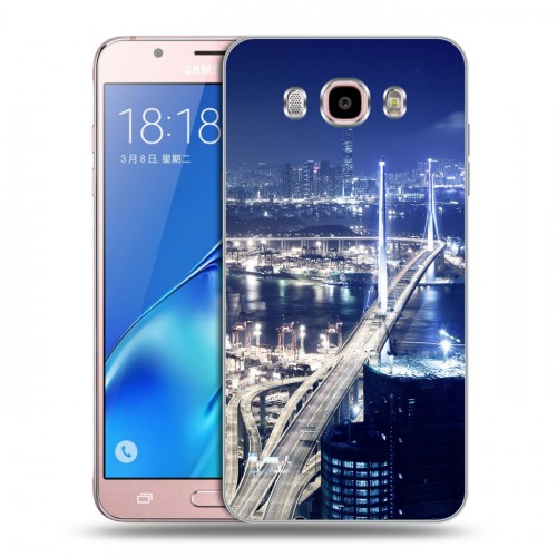 Дизайнерский силиконовый с усиленными углами чехол для Samsung Galaxy J5 (2016) Гонконг