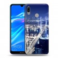 Дизайнерский пластиковый чехол для Huawei Y6 (2019) Гонконг