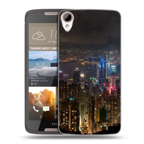 Дизайнерский пластиковый чехол для HTC Desire 828 Гонконг