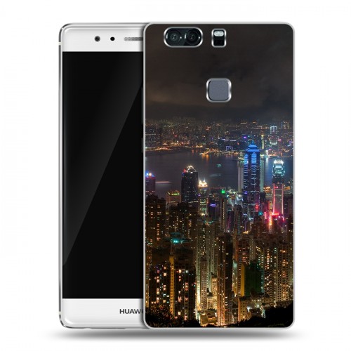 Дизайнерский пластиковый чехол для Huawei P9 Plus Гонконг