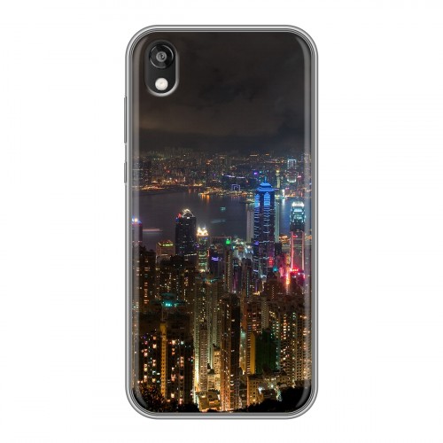 Дизайнерский пластиковый чехол для Huawei Honor 8s Гонконг
