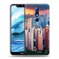 Дизайнерский силиконовый чехол для Nokia 5.1 Plus Гонконг