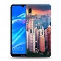 Дизайнерский пластиковый чехол для Huawei Y6 (2019) Гонконг