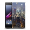 Дизайнерский пластиковый чехол для Sony Xperia Z Ultra  Гонконг