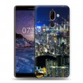 Дизайнерский пластиковый чехол для Nokia 7 Plus Гонконг