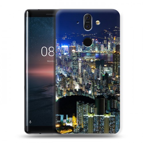 Дизайнерский пластиковый чехол для Nokia 8 Sirocco Гонконг