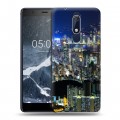 Дизайнерский пластиковый чехол для Nokia 5.1 Гонконг