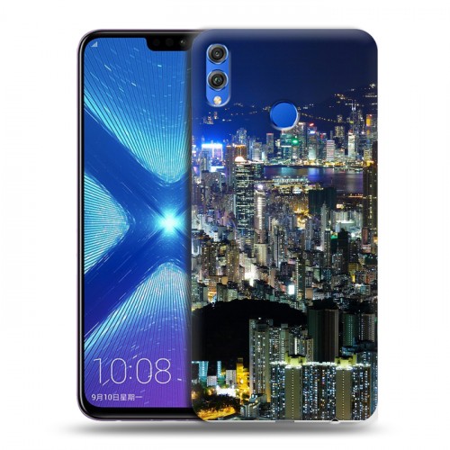 Дизайнерский силиконовый чехол для Huawei Honor 8X Гонконг