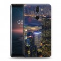 Дизайнерский силиконовый чехол для Nokia 8 Sirocco Гонконг