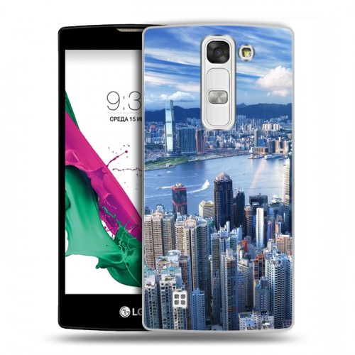 Дизайнерский пластиковый чехол для LG G4c Гонконг