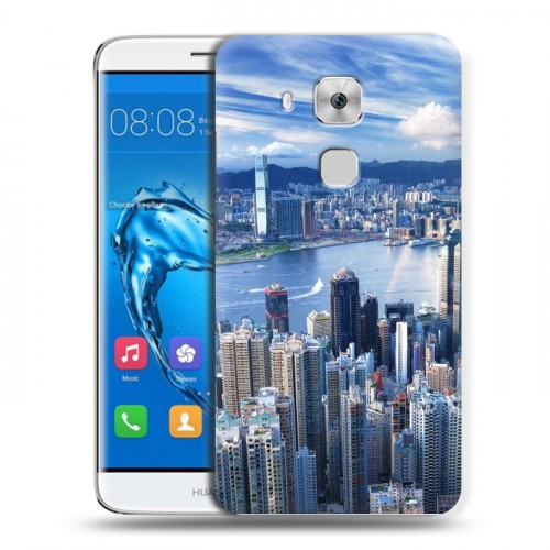 Дизайнерский пластиковый чехол для Huawei Nova Plus Гонконг